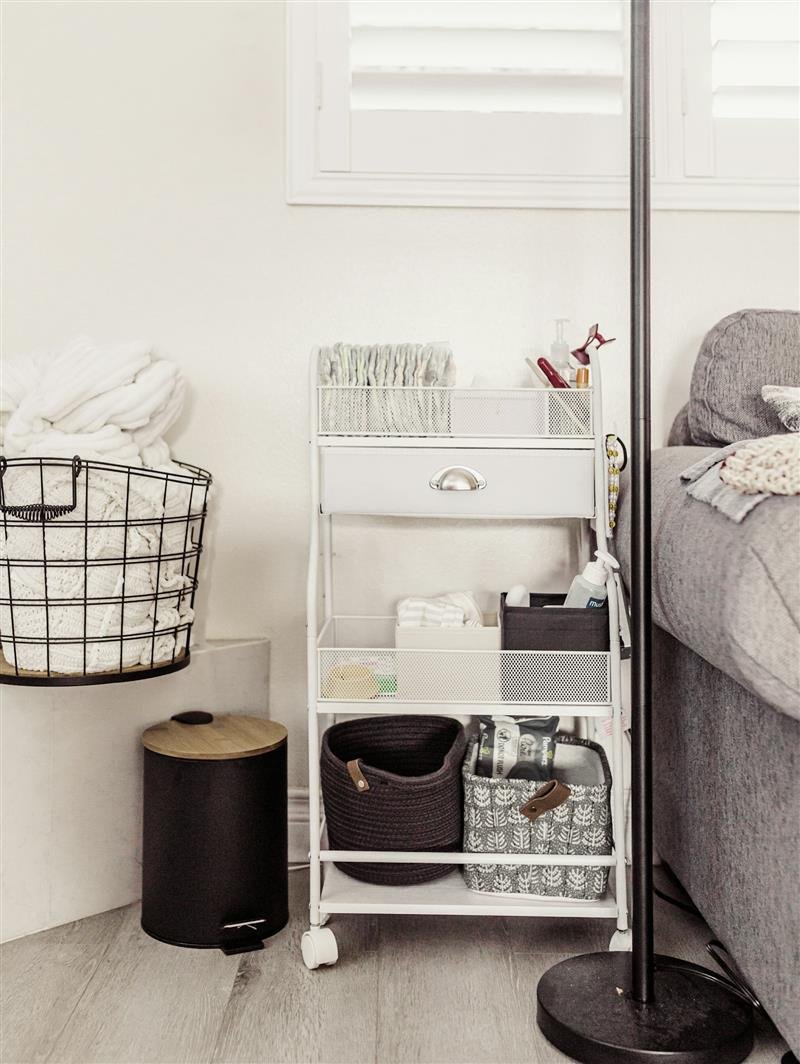 Quarto de bebê organizado